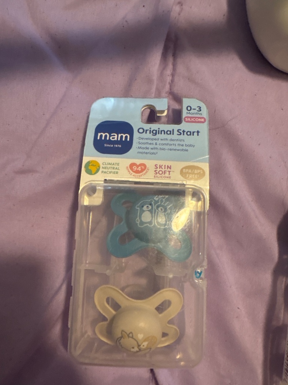 MAM Original Pacifiers - Picture 3 of 3